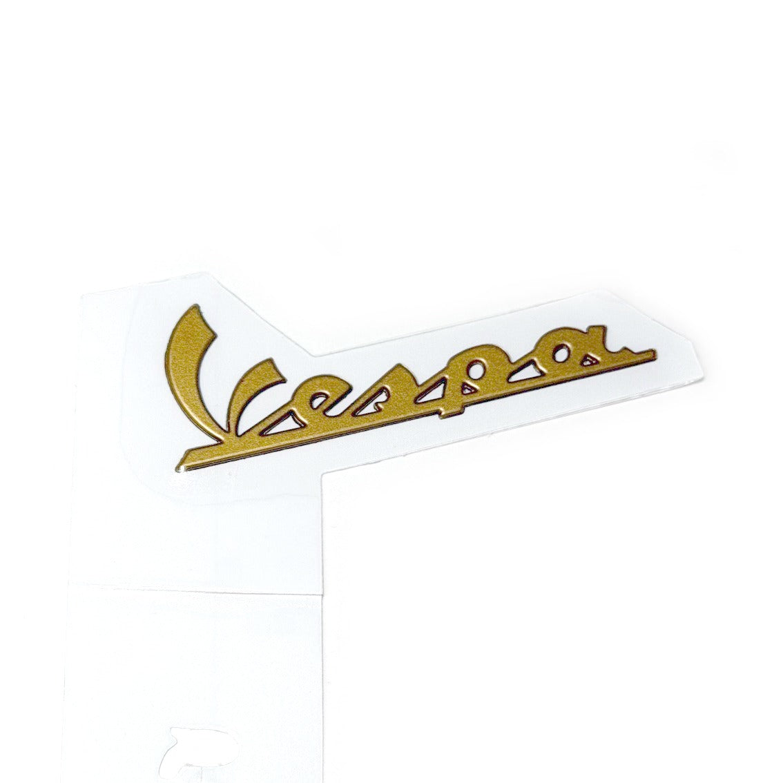 *GOLD* VESPA 4" BADGE EMBLEM OFFICINA 8 PRIMAVERA GTV310