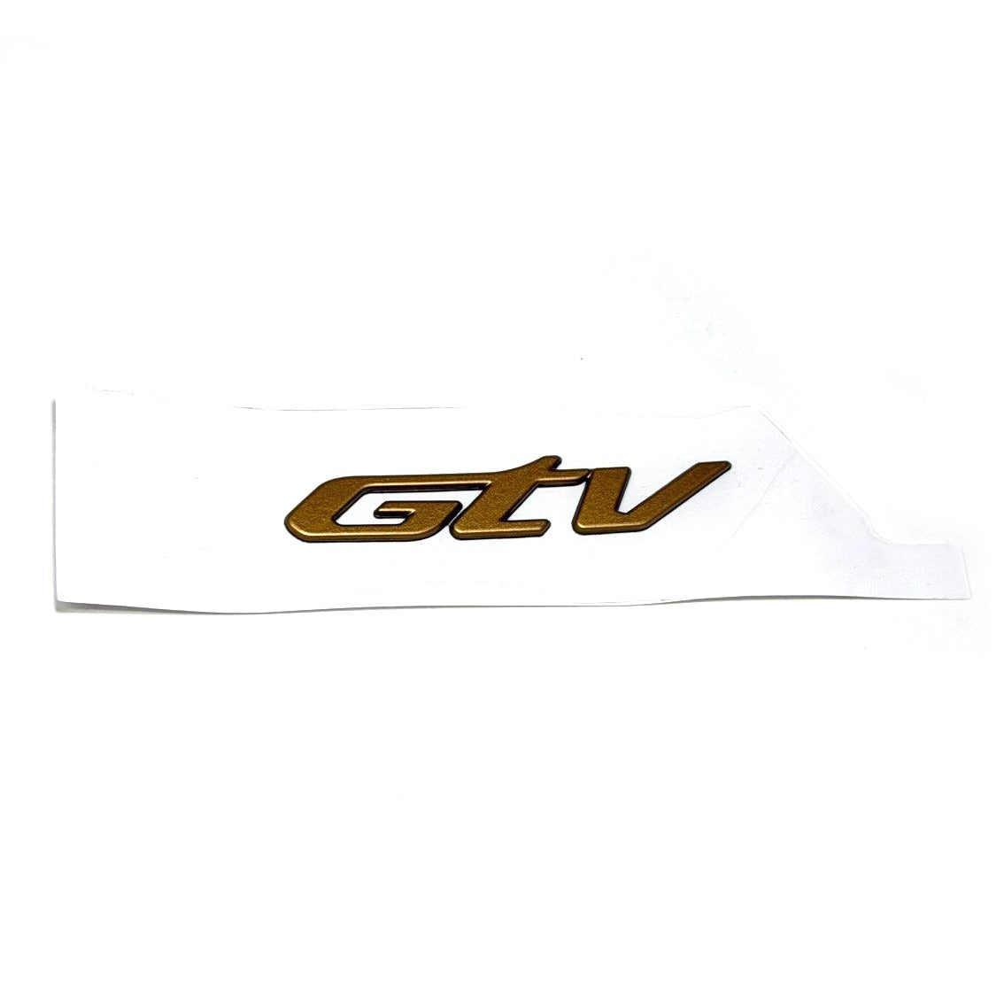 "GTV" OFFICINA 8 GOLD BADGE EMBLEM FOR VESPA GTV310