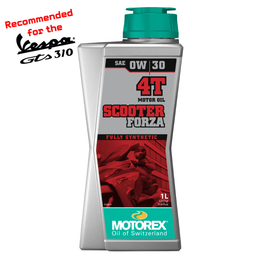 0W30 MOTOREX FULL SYNTHETIC MOTOR OIL VESPA GTS310 GTV310 1 L