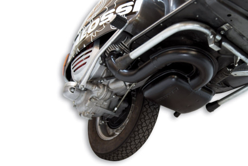 Malossi Power Exhaust for P200 PX200 and Rally 200