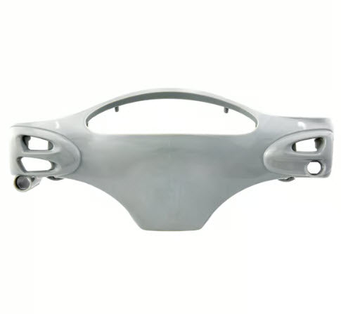 HANDLE BAR COVER REAR UNPAINTED VESPA ET2 ET4