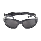 GOGGLES LIKE GLASSES WITH STRAP SMOKE LENS