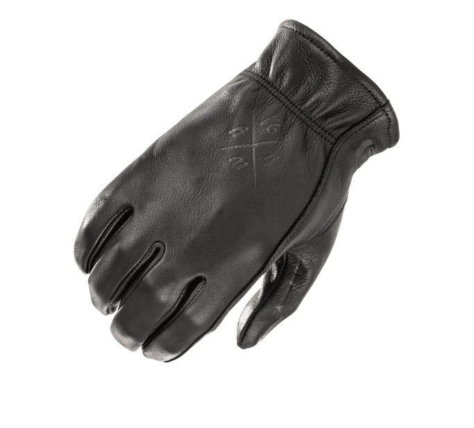 Highway 21 Louie Deerskin Leather Gloves BLACK