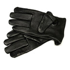 Highway 21 Louie Deerskin Leather Gloves BLACK