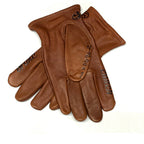 Highway 21 Louie Deerskin Leather Gloves BROWN