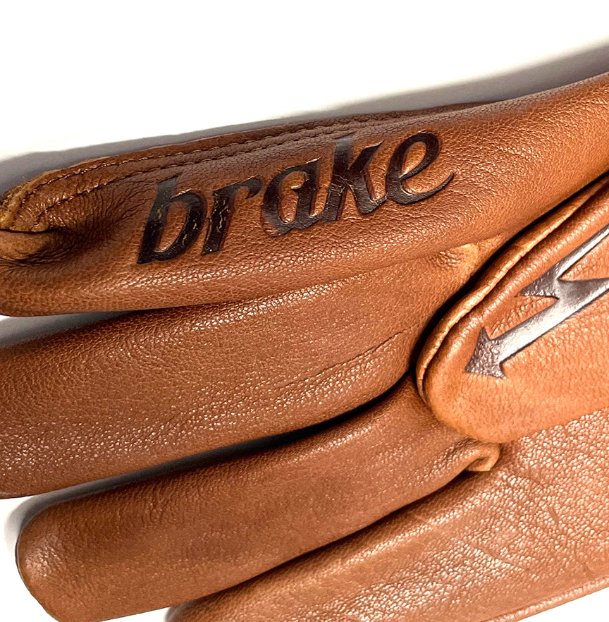 Highway 21 Louie Deerskin Leather Gloves BROWN
