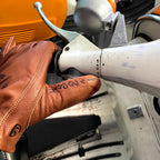 Highway 21 Louie Deerskin Leather Gloves BROWN