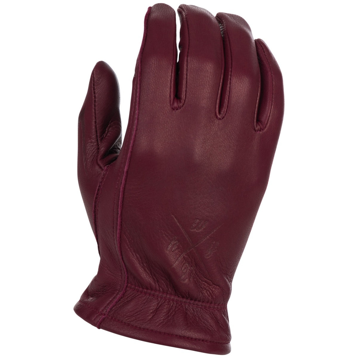 LOUIE HIGHWAY 21 GLOVES OXBLOOD DEER SKIN