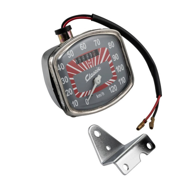 Speedometer SIP "VDO" red/grey face for VNB GS150 2-4