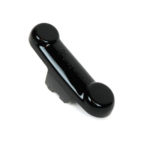 **GLOSSY BLACK** ORIGINAL VESPA NOTTE SUSPENSION FORK ARM SPINDLE COVER 2001-2014 & 2017-current