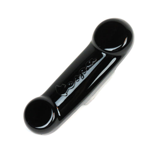 **GLOSSY BLACK** ORIGINAL VESPA NOTTE SUSPENSION FORK ARM SPINDLE COVER 2001-2014 & 2017-current
