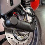 **MATTE BLACK** AFTERMARKET SUSPENSION FORK ARM SPINDLE COVER 2001-2014 & 2018 to current HPE2