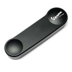 BLACK CNC ALUMINUM SUSPENSION FORK SWING ARM SPINDLE COVER VESPA MOTORSPORT 2001-2014 & 2017-CURRENT GTS SPRINT PRIMAVERA