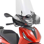 GIVI LARGE WINDSHIELD PIAGGIO BV400 2022- (INCLUDES A5616A HARDWARE)