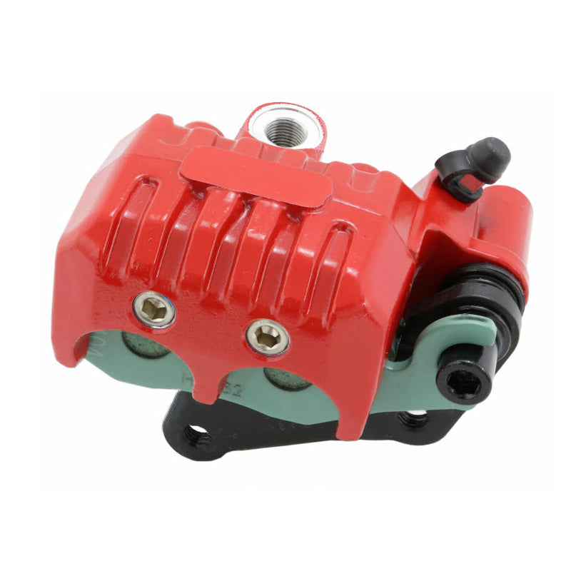 *RED* FRONT BRAKE CALIPER NON-ABS GT/GTS/GTV PRIMAVERA BV250/300 FLY50-150 (56479R CM068301CM0683016  56185R 56186R CM294407)