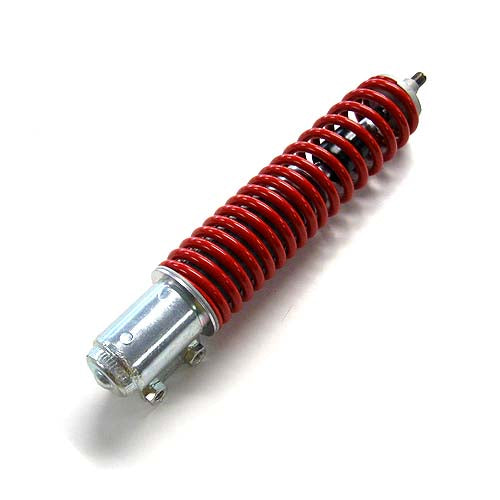 FRONT SHOCK WITH RED SPRING VESPA GTS300 SUPER 2006-2014 AND 2017-2022 SUPER (1C004529R)