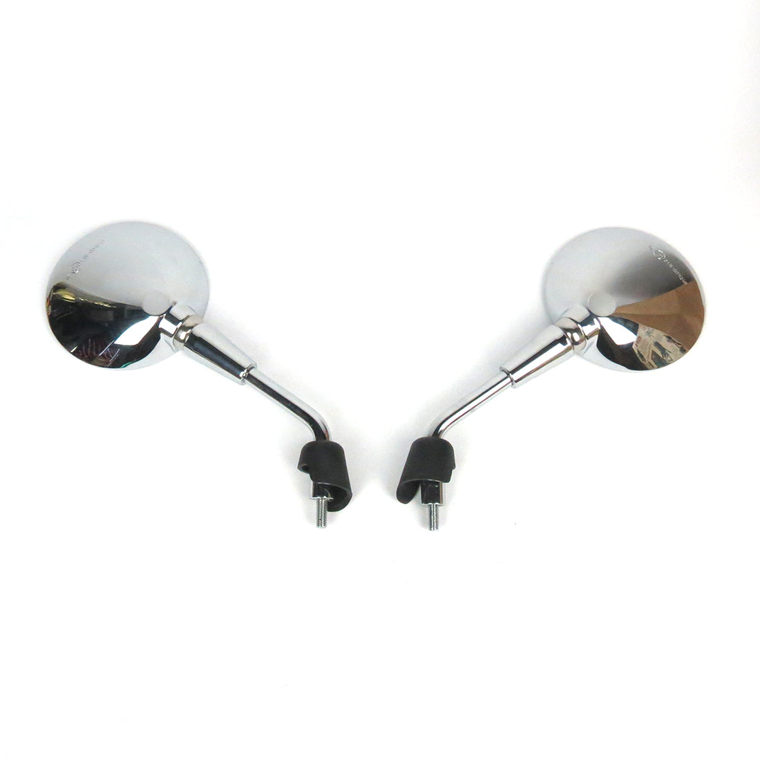 SHORT ROUND CHROME MIRRORS 2015+ PRIMA/SPRINT/GTS/HPE **SOLD IN PAIRS ONLY**