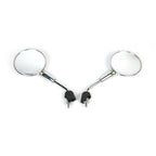 SHORT ROUND CHROME MIRRORS 2015+ PRIMA/SPRINT/GTS/HPE **SOLD IN PAIRS ONLY**