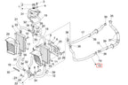 COOLANT HOSE ENGINE DELIVER/FRONT GT200/GTS 250/300/SUPER/SS (620046)