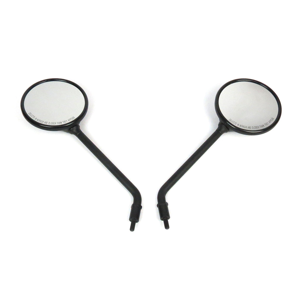 **Matte Black** OEM Style Round Mirrors For GTS & GTV 2006-2019