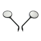 **Matte Black** OEM Style Round Mirrors For GTS & GTV 2006-2019