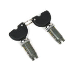 LOCK/CYLINDER/TUMBLER SET INCLUDES 2 KEYS & 2 CYLINDERS ET2 FLY50/150 LX50 S50/S150 TYPH 125 PR/SP 50 (5735121 5735125 1B000570)