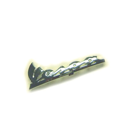 Small Vespa CHROME Badge 3 Inches