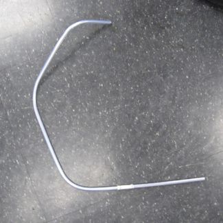 LH LEFT LEG SHIELD EDGE TRIM IN SILVER FOR GT GTS GTV (2003-2019)