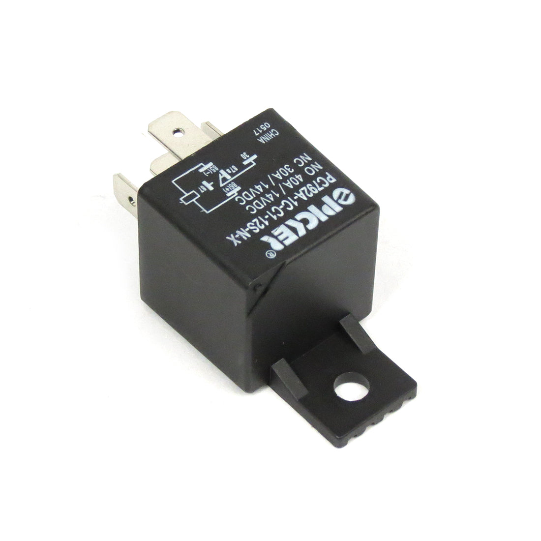 HEADLIGHT RELAY 5 TERMINAL 12V30A FITS CARB MODELS ET4 LX150 VESPA S (AND MAIN COOLING FAN GT200) (581139 58246R 294076 583027)
