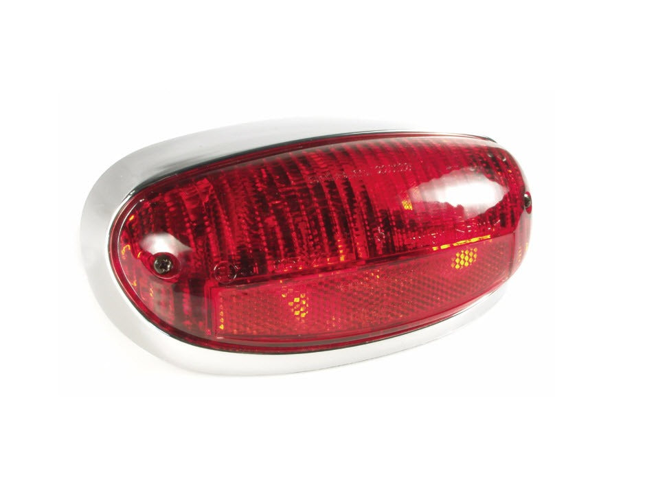 Chrome REAR Tail Light BRAKE LIGHT VESPA ET2 ET4 (293602)