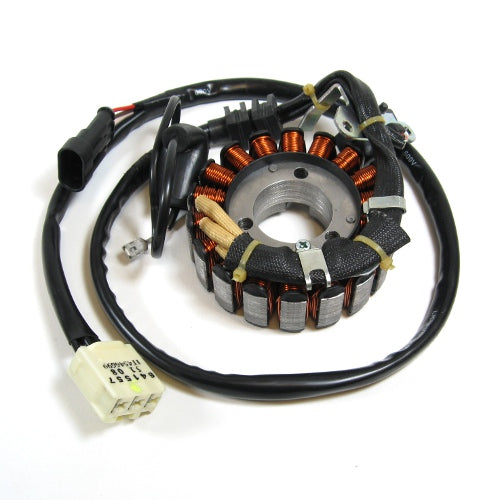STATOR PLATE SOME 2010 MODELS (NEW STYLE WHITE CONNECTOR. OLD STYLE PICKUP COIL)