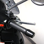 **BLACK** POWDER COATED HANDLEBAR END WEIGHT **SOLD INDIVIDUALLY** EACH VESPA GT/GTS/300