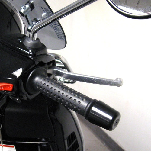 **BLACK** POWDER COATED HANDLEBAR END WEIGHT **SOLD INDIVIDUALLY** EACH VESPA GT/GTS/300
