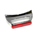 Chrome Rear License Plate Light Housing With Reflector AND LENS VESPA ET2 ET4 (573640)