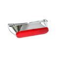 Chrome Rear License Plate Light Housing With Reflector AND LENS VESPA ET2 ET4 (573640)