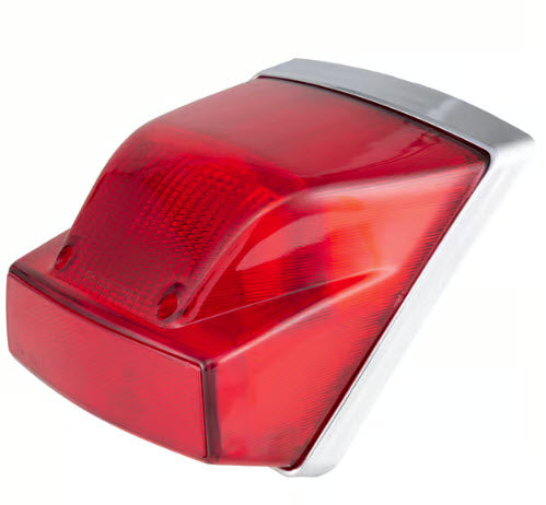 Euro Tail Light Chrome ORIGINAL TAILLIGHT BY SIEM VESPA PX 2001-2017