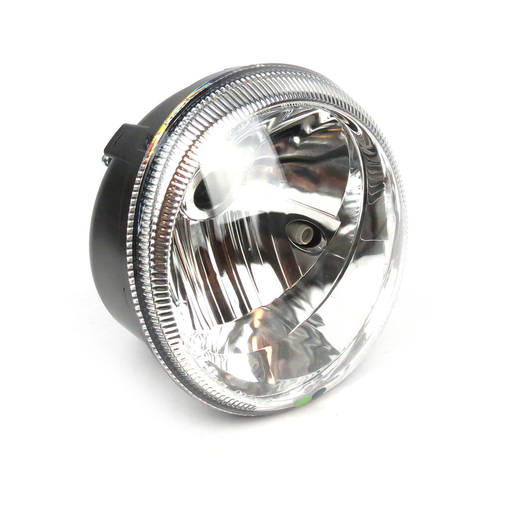 HEADLIGHT ASSEMBLY VESPA GT/GTS 2005-2019 (W/PILOT HOLE NO BULBS INCLUDED) (58267R)