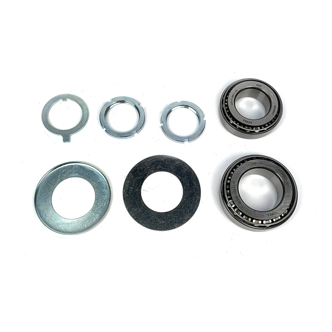 UPPER AND LOWER STEERING (FORK) BEARING SET - BV 400/500 ALL YEARS (TAPERED NEEDLE BEARINGS)