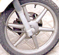 FRONT WHEEL (RIM)  - LT 125/150 (LEADER MOTORS USA 2003)