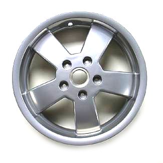 Silver Wheel Rim for Vespa GT GTS FITS NON-ABS Front and Rear AND ABS Front ONLY (56347R 56352R )
