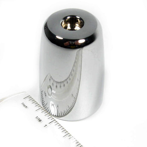VESPA CHROME HEAVY BAR END WEIGHT FOR TOPCASE GT/GTS/GTV (EACH)