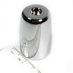 VESPA CHROME HEAVY BAR END WEIGHT FOR TOPCASE GT/GTS/GTV (EACH)
