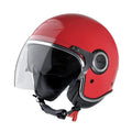 VESPA VJ SCOOTER HELMET RED R7 ROSSO CORAGGIOSO DOT