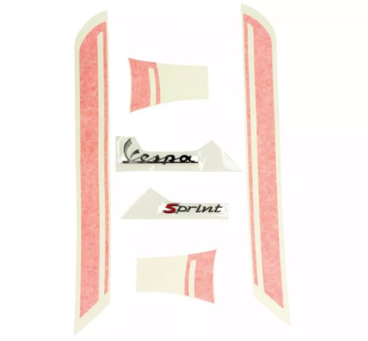 **RED** RACING DECAL SET FOR SPRINT AND PRIMAVERA (605944M00R)