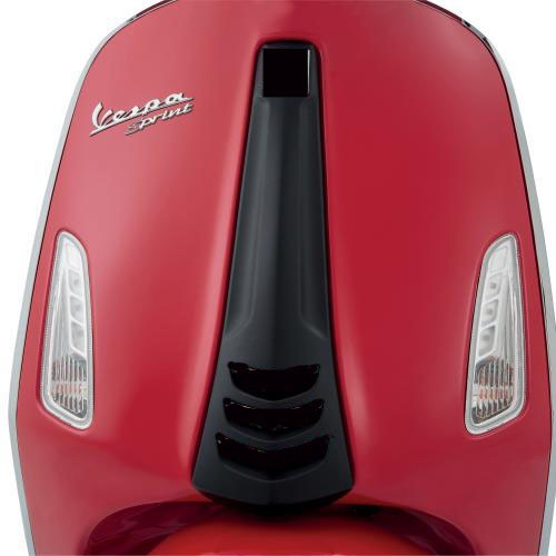 HORN COVER/STEERING COVER MATTE BLACK VESPA PRIMAVERA SPRINT (NO BADGE OR GRILL)