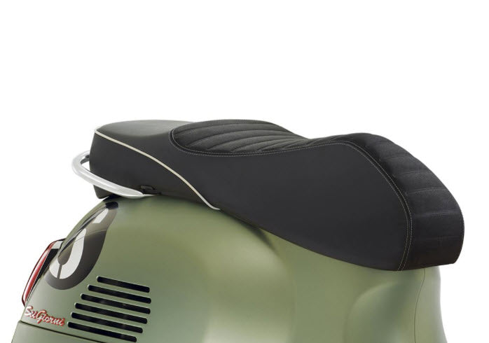 DOUBLE SPORT SEAT SEI GIORNI STYLE **ABS** VESPA GTS/SUPER/GTV (606695M) **EUROPEAN EXCLUSIVE**