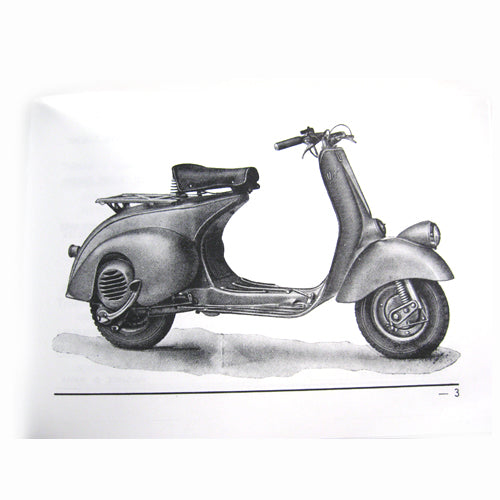1948 Vespa 125 Owners Manual