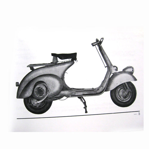 1949 Vespa 125 Owners Manual