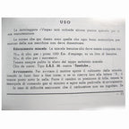 1949 Vespa 125 Owners Manual