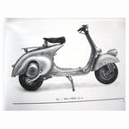 1951 to 1952 Vespa 125 Owners Manual
